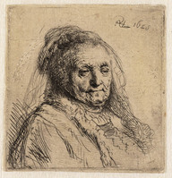 KG 03915
<br/>
Rembrandt's moeder ( B 354 )
<br/>
<em>Rembrandt (1606-1669)</em>